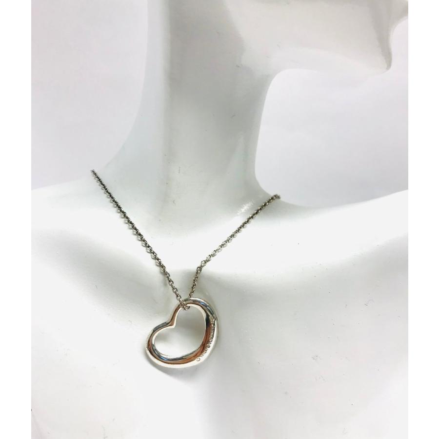 TIFFANY＆CO. ティファニー SV925 オープンハート ネックレス qoj