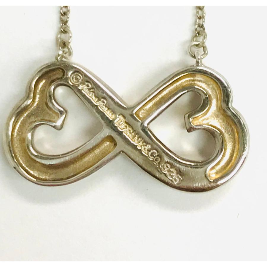 SV92 5シルバー TIFFANY＆CO ティファニー ダブルラビングハート