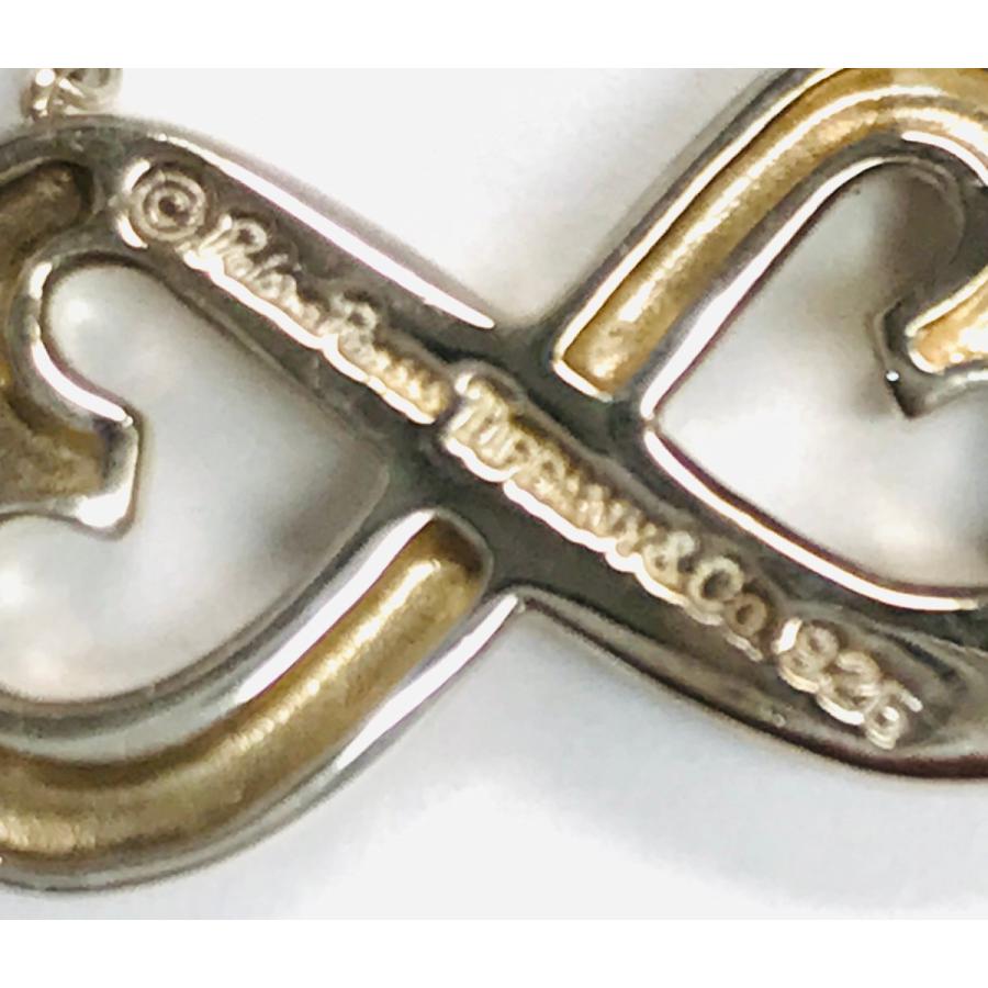 SV92 5シルバー TIFFANY＆CO ティファニー ダブルラビングハート