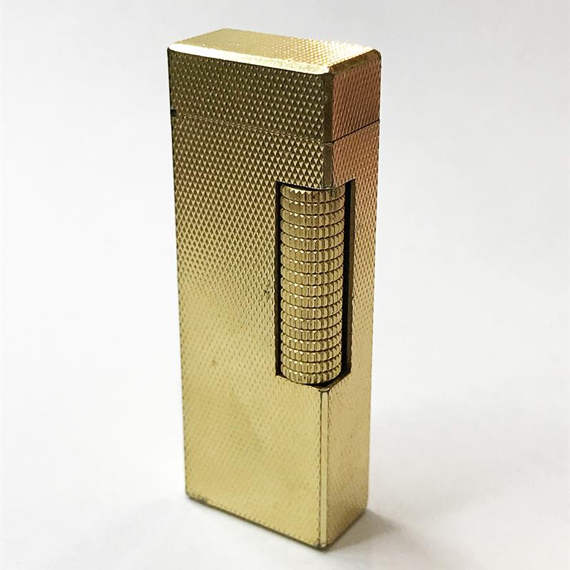 dunhill　ダンヒル　ガスライター　ゴールド　箱付き dunhill（ダンヒル） ガスライター ゴールド ローラ DU23FRR5122710TU
