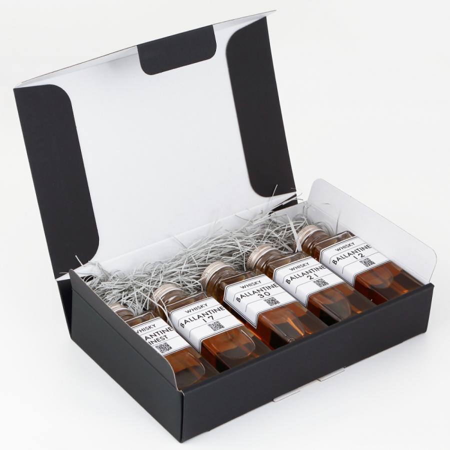 プレゼントに最適】バランタイン5種 各100ml ウイスキー 飲み比べ