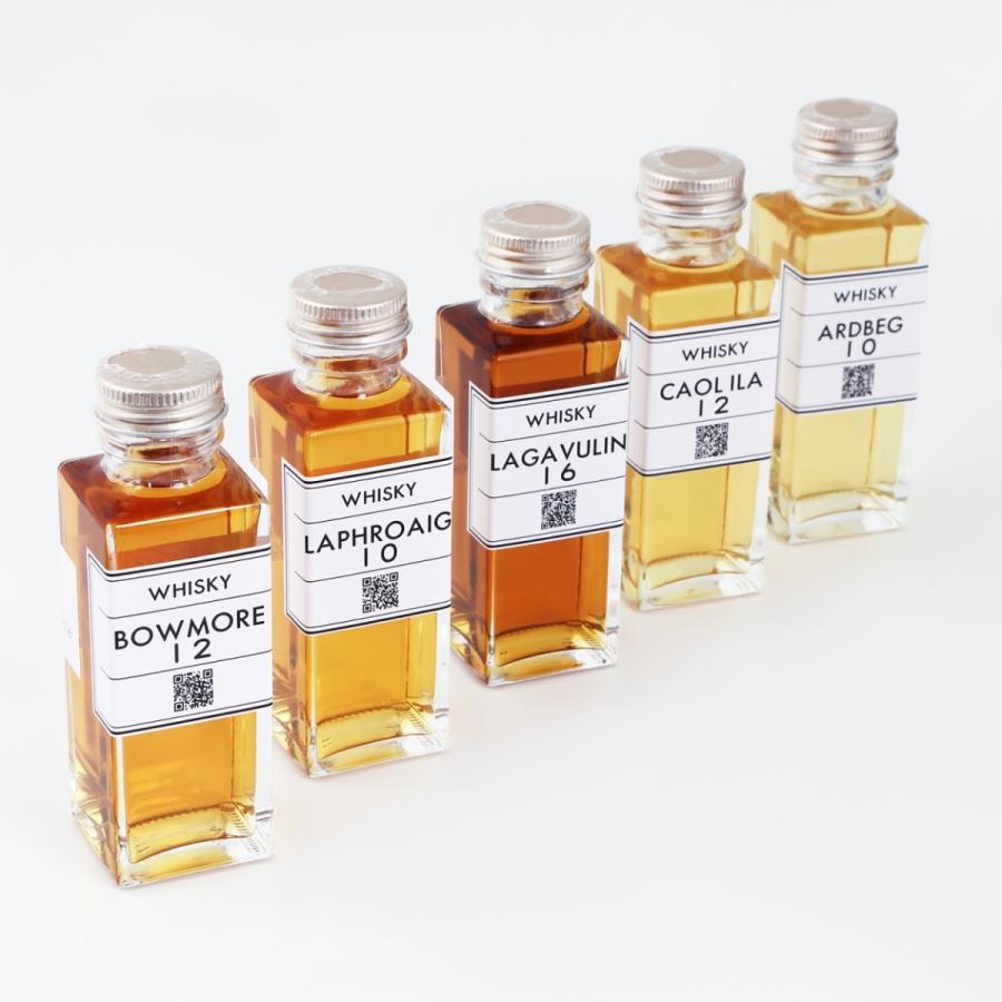 プレゼントに最適】アイラモルト 5種 テイスティングボックス 各100ml