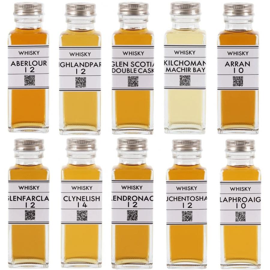 バーテンダー厳選】シングルモルト10種 飲み比べセット 各100ml