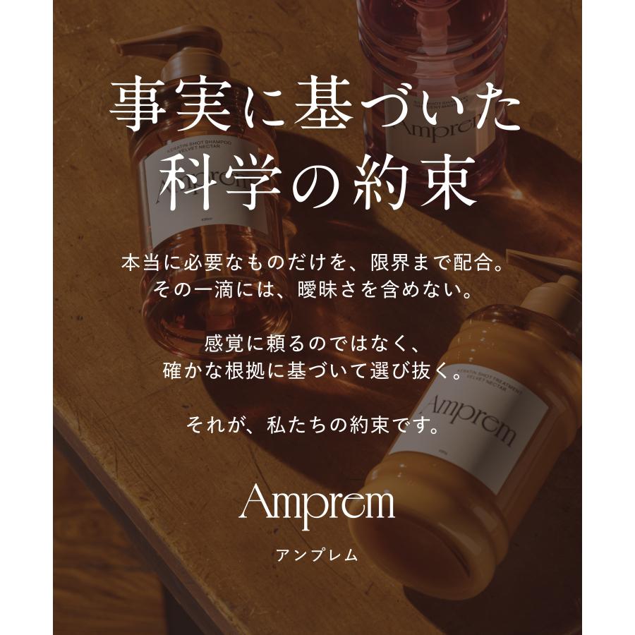 Amprem アンプレム シャンプー トリートメント ボトルセット ケラチン ダメージケア 広がり うねり 枝毛 濃縮 浸透 ケラチン 高補修 |  | 09