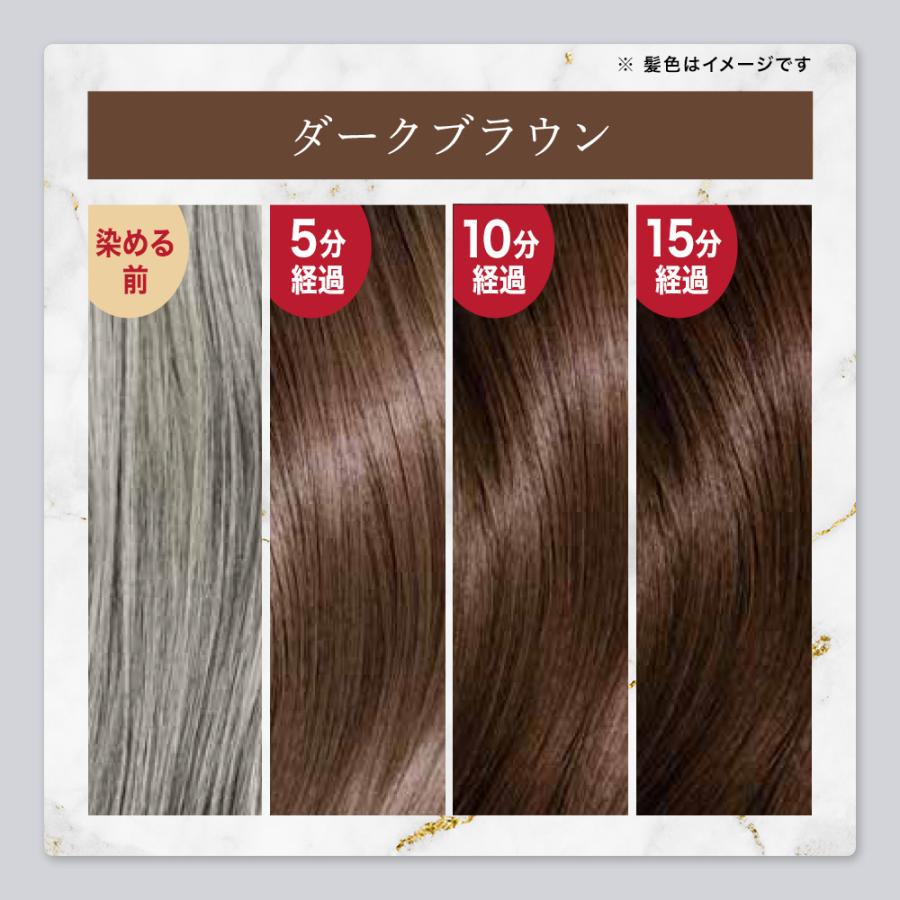 ヘアカラー 白髪染め awairo アワイロ 医薬部外品 ムース ヘアカラー《単品》ブラック ダークブラウン ライトブラウン  脱色剤フリー 泡 ヘアケア｜queensshop｜18