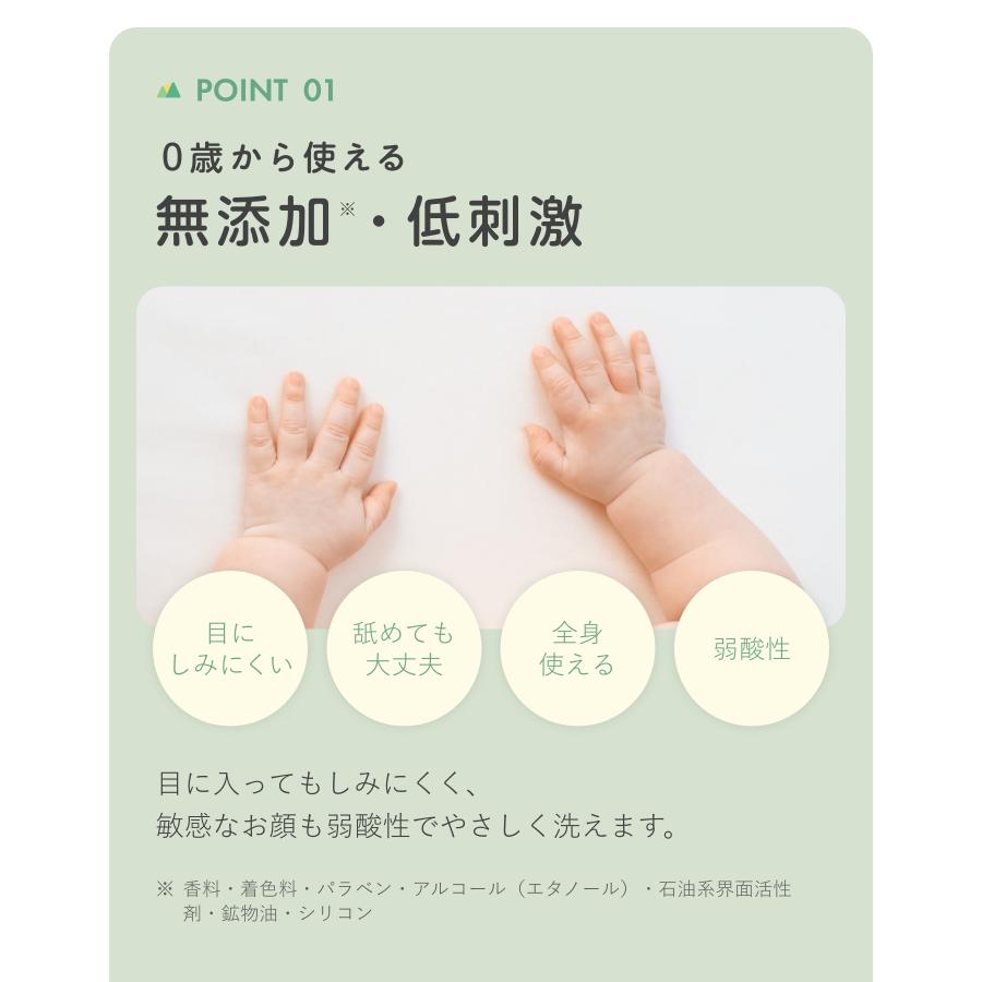 ボディソープ BOTANIST ボタニスト ベビー ボタニカルベビーソープフォーム 石けん 石鹸 泡ボディソープ ベビー用品 ベビー用スキンケア ボトル 沐浴 プレゼント | BOTANIST | 08