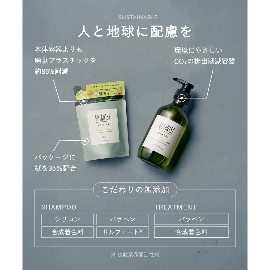 BOTANIST（ボタニスト） シャンプー 詰め替え BOTANIST SANTAL