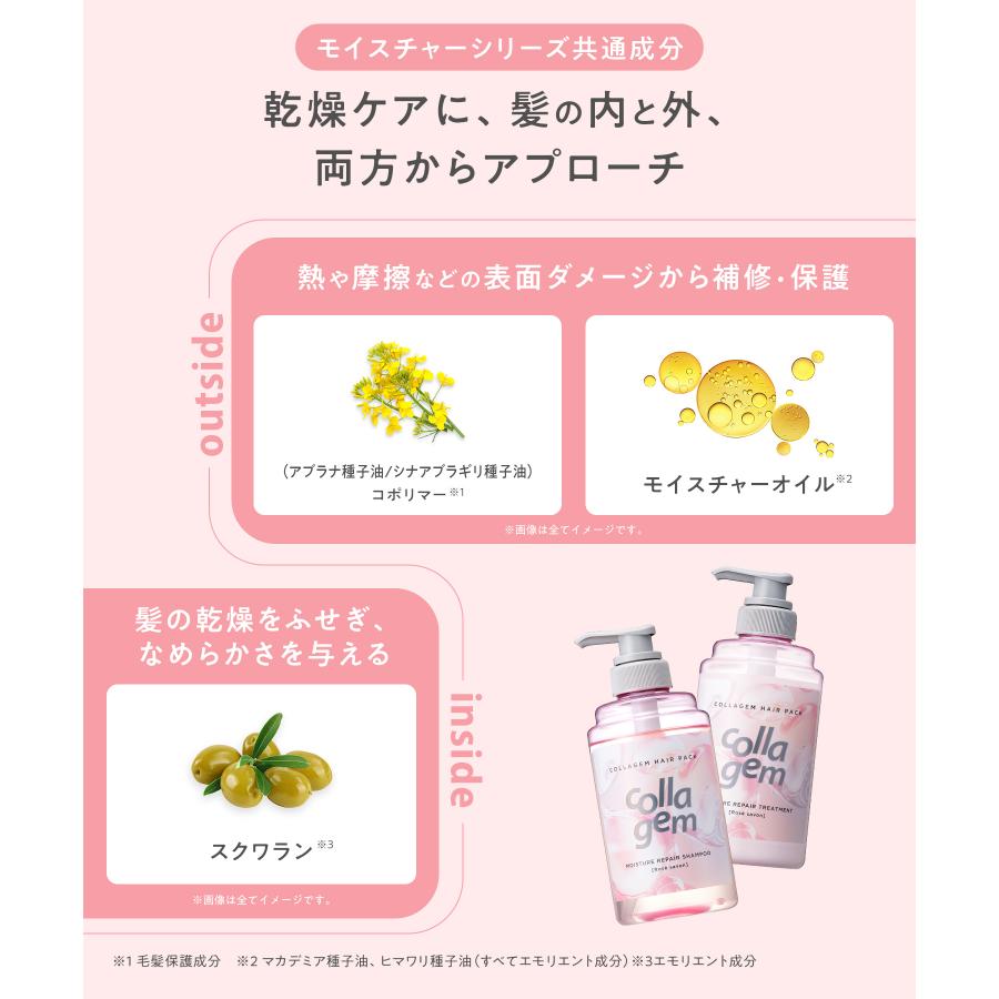 コラーゲンシャンプー シャンプー コラジェム collagem シャンプーボトル 2点 コラーゲン  コラーゲンヘアパック |  | 15