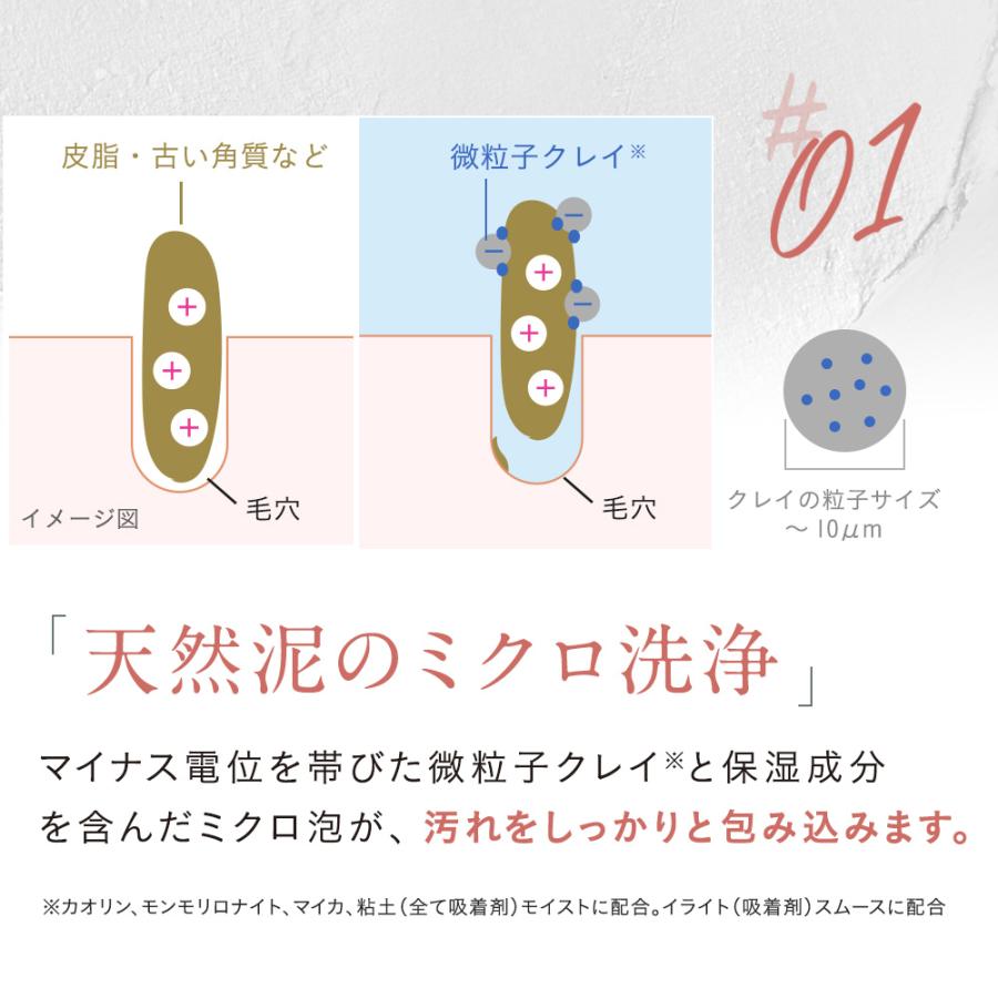 ボディウォッシュ ボディソープ DROAS クレイボディウォッシュ 詰め替え (単品) どろあす 石鹸 天然泥 美容 ゆうパケット対象商品 スムース モイスト 詰替 | DROAS | 20