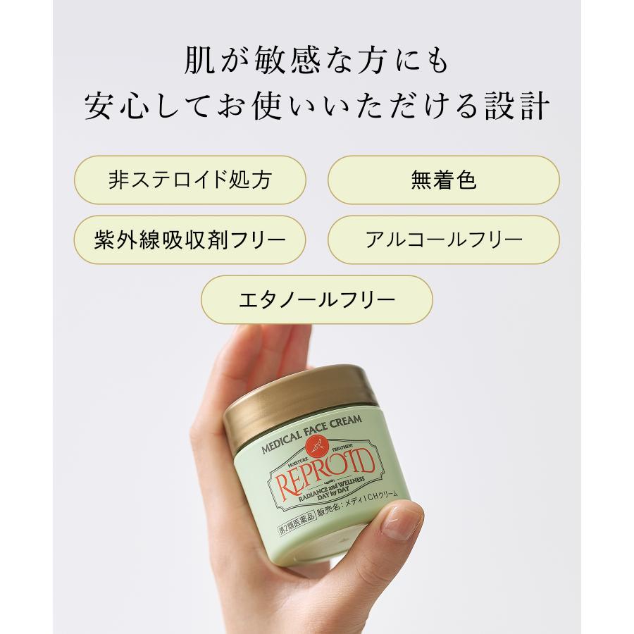 第2類医薬品】 REPROID リプロイド メディカル フェイスクリーム 50g