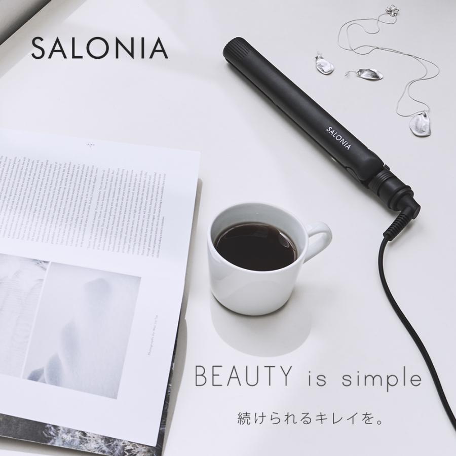 ヘアアイロン ヒートブラシ サロニア SALONIA 公式店限定1年保証 ヘアブラシ ストレート 友人 家族 女性 プレゼント ヘアアイロン ストレートアイロン｜queensshop｜18