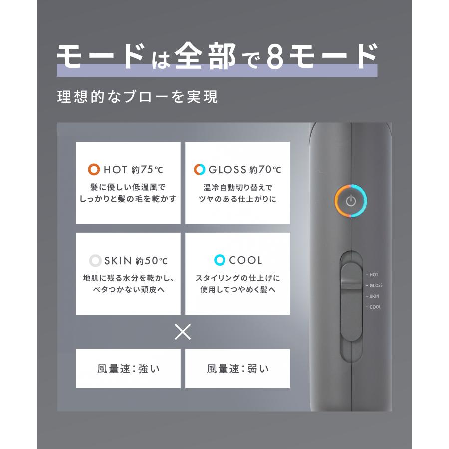 SALONIA（サロニア） ドライヤー スムースシャイン ドライヤー 速乾