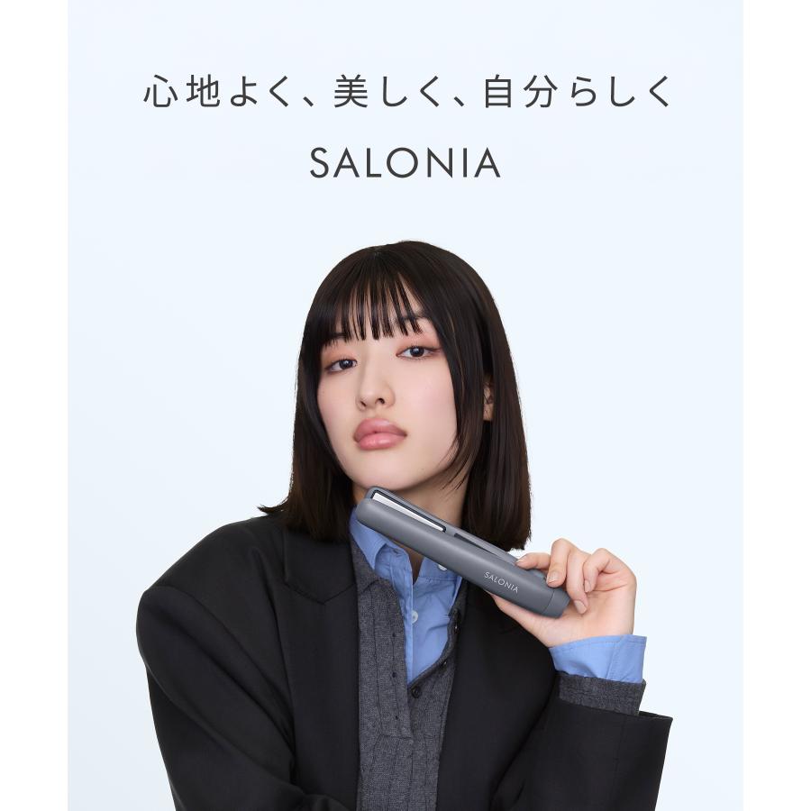 SALONIA（サロニア） ヘアアイロン 12mm ヘアアイロン コードレス