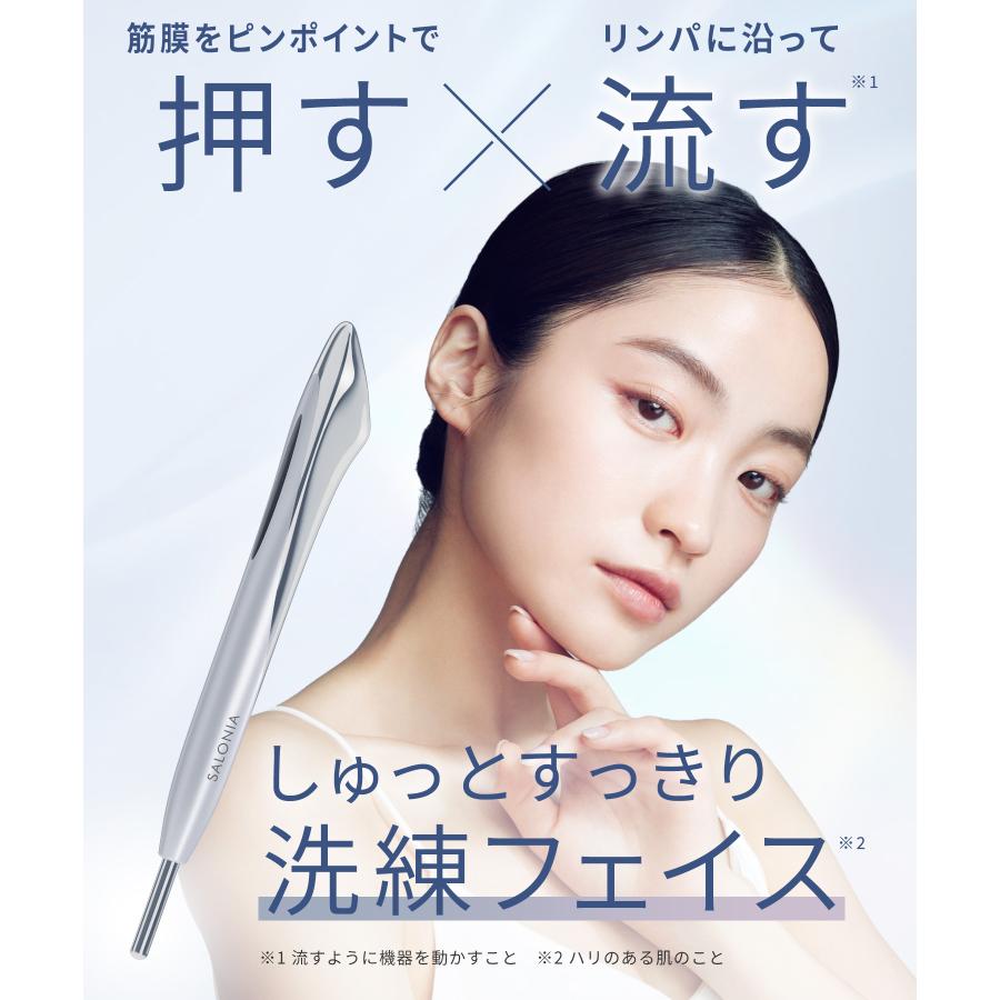 SALONIA（サロニア） 美顔器 フェイスポインター ポスポス ペン型美顔