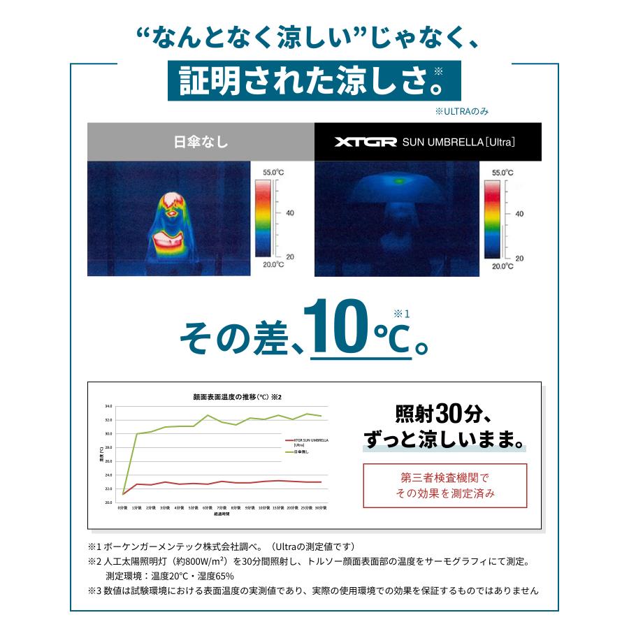 XTGR（エクストギア） 日傘 ウルトラ サンアンブレラ Ultra 晴雨兼用