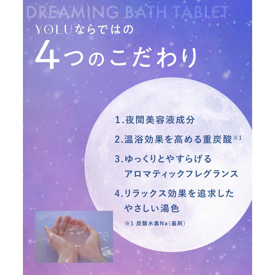 YOLU（ヨル） 入浴剤 ギフトセット アソートセット 6錠 単品 セット