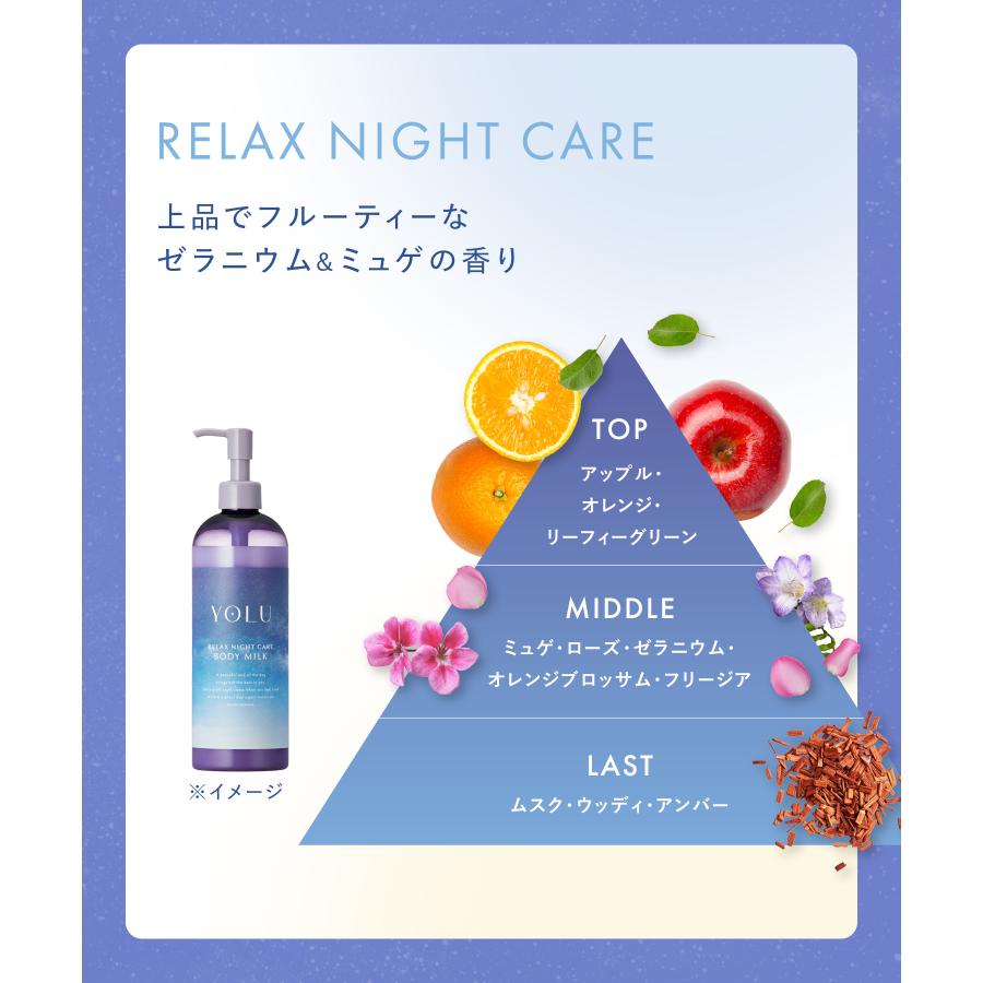 YOLU ボディミルク ヨル ナイトケアボディミルク 夜間美容