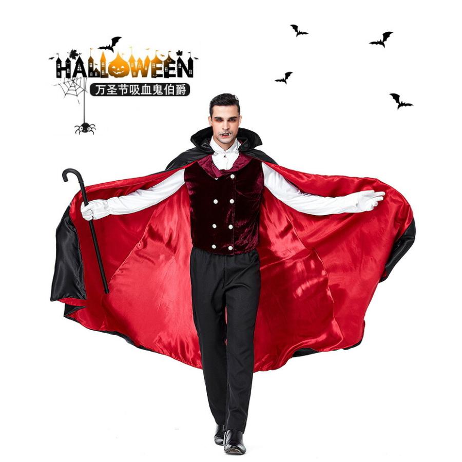 ハロウィン衣装 メンズ用 ヴァンパイア コスチューム 大人用 衣装 コスプレ ハロウィン 仮装 メンズ 吸血鬼 コスプレ衣装 男性 マント 男 文化祭 ドラキュラ Tf Queenstyle 通販 Yahoo ショッピング