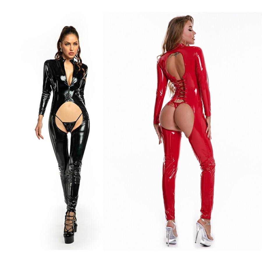 ボンテージ コスチューム ワンピース 衣装 女王様 コスプレ キャットスーツ ボンデージ エロい レザー Sm セクシー 大人 コスプレ衣装 コス 仮装 ハーネス レ Fxy1117 Queenstyle 通販 Yahoo ショッピング