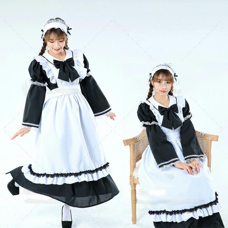 コスプレ ハロウィン メイド服 衣装 ロリータワンピース アニメ かわいい コスチューム コスプレ衣装 大人用 ワンピース エプロン 仮装パーティー 仮装 結婚 Fxy404 Queenstyle 通販 Yahoo ショッピング