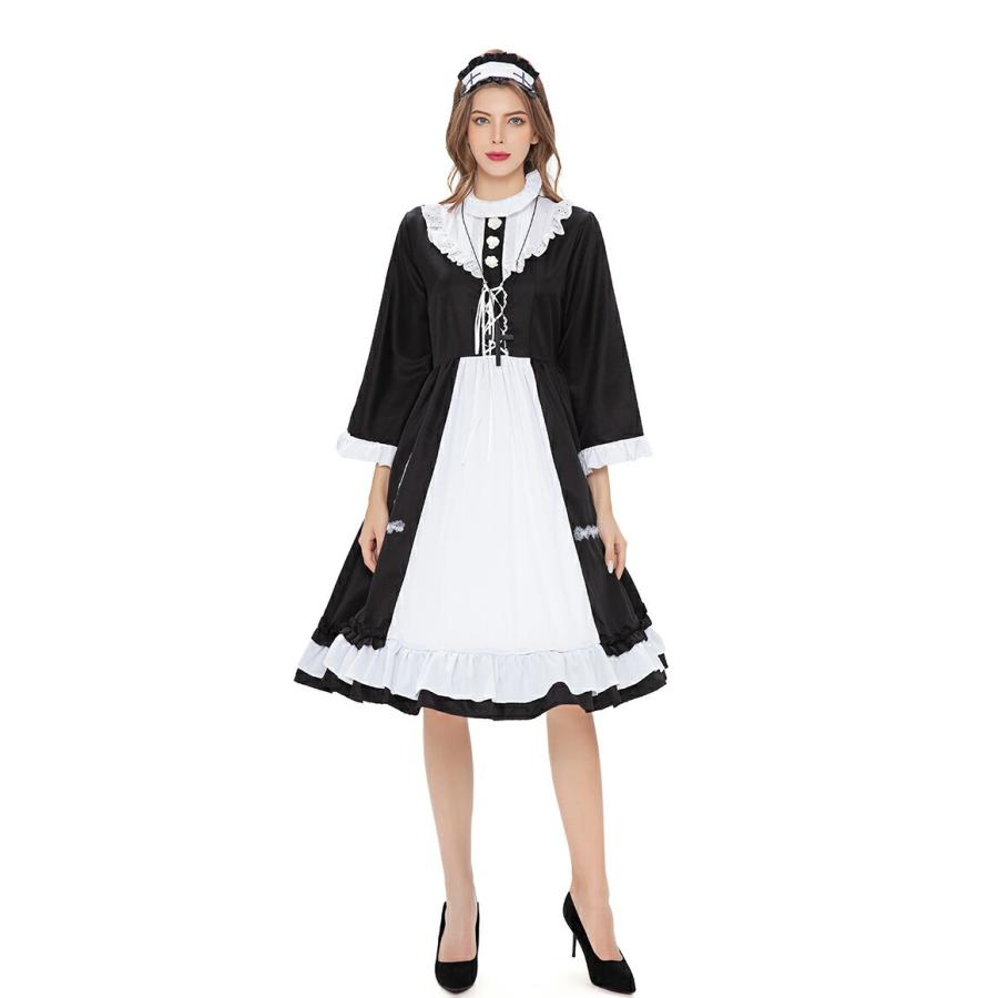 コスプレ シスター ハロウィン 衣装 仮装 修道女 シスター ワンピース 2点セット ハロウィン衣装 コスチューム ハロウィン 余興 大人用 服 レディース シスタ Fxy4 Queenstyle 通販 Yahoo ショッピング