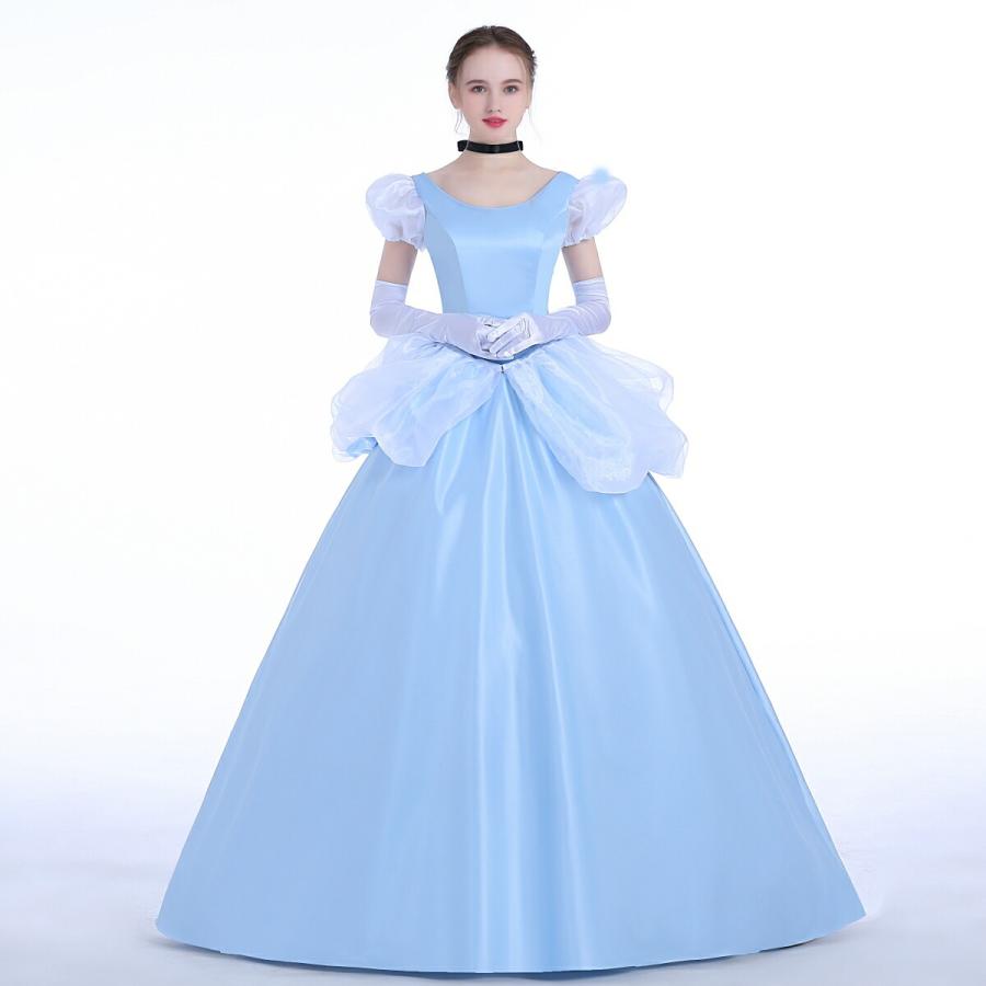 プリンセスドレス レディース 仮装 ワンピース コスチューム プリンセスドレス なりきり 童話 女王様 大人用 ハロウィン衣装 ロングドレス