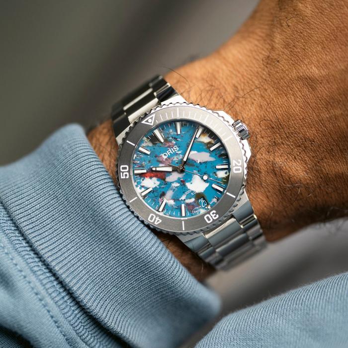 ORIS 正規品 オリス アクイスデイト キャリバー400 アップ ORIS 正規品 オリス アクイスデイト キャリバー400 アップ
