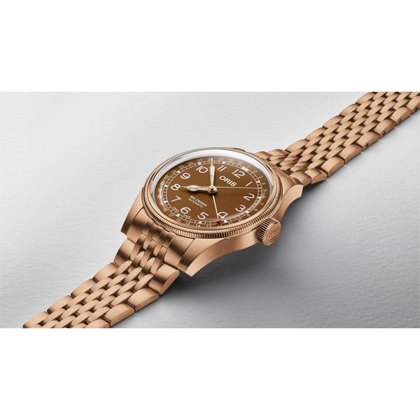 正規品 ORIS オリス ビッグクラウン ブロンズ ポインターデイト 自動巻き メンズ腕時計 送料無料 01 754 7741 3166-07 8 20 01 |  | 02