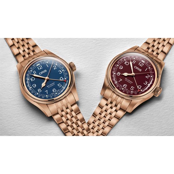 正規品 ORIS オリス ビッグクラウン ブロンズ ポインターデイト 自動巻き メンズ腕時計 送料無料 01 754 7741 3166-07 8 20 01 |  | 04