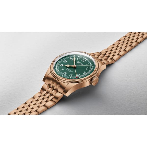 正規品 ORIS オリス ビッグクラウン ブロンズ ポインターデイト 自動巻き メンズ腕時計 送料無料 01 754 7741 3167-07 8 20 01 |  | 02
