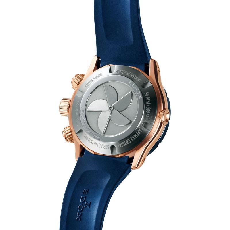 正規品 EDOX エドックス クロノオフショア1 クロノグラフオートマティック メンズ腕時計 【Bluetotth】 01122-37RBU35-BUIR3