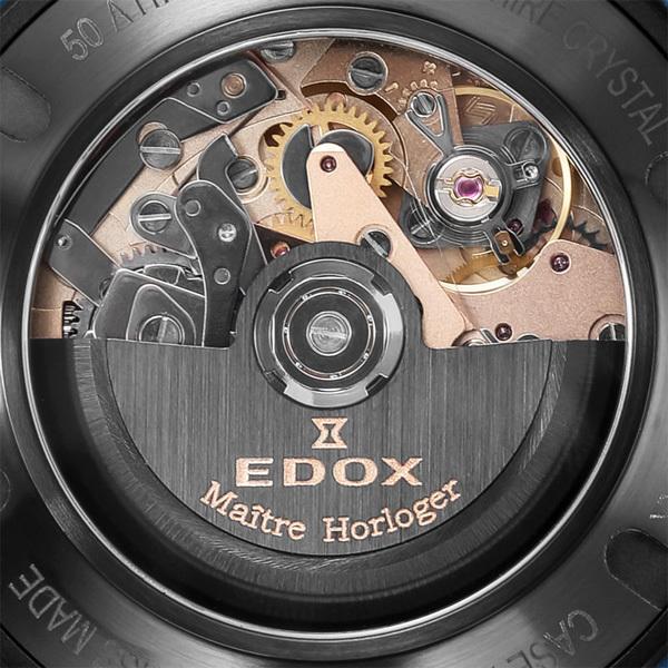 【最大60回無金利・ノベルティ】 正規品 EDOX エドックス クロノオフショア1 カーボン クロノグラフ 01125-CLNGN-NING | デルフィン | 04