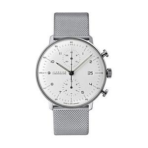 027 4003 44M ユンハンス　Max Bill   Chronoscope  メンズ腕時計 国内正規品 送料無料｜quelleheure-1