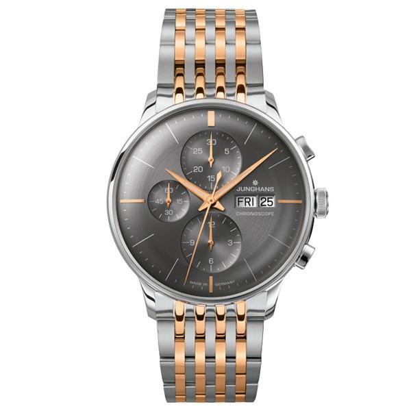 027 4527 45 ユンハンス Meister Chronoscope メンズ腕時計 国内正規品 送料無料