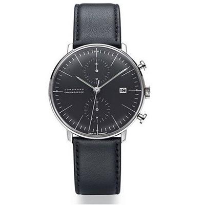 027 4601 00 ユンハンス Max Bill by Junghans Chronoscope メンズ腕時計 国内正規品 送料無料｜quelleheure-1