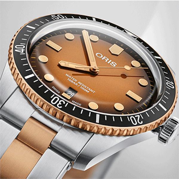 AQUIS 正規品 ORIS オリス ダイバーズ65 メンズ腕時計 01 733 7707 