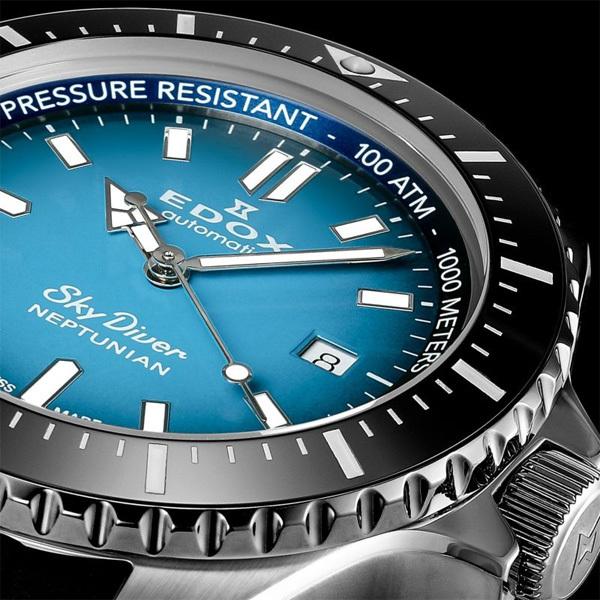 【最大60回無金利・ノベルティ】 正規品 EDOX エドックス スカイダイバー ネプチュニアン 80120-3NCA-BUIDN | EDOX | 03