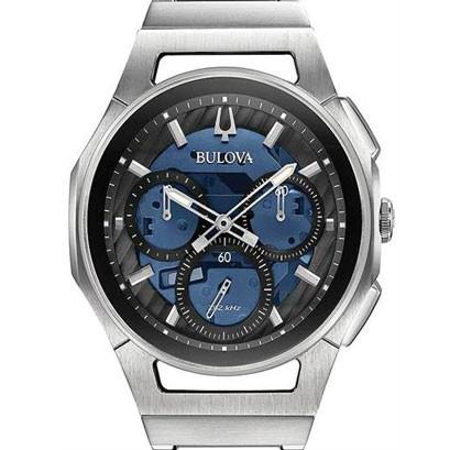 国内正規品 BULOVA ブローバ CURV カーブ クロノグラフ メンズ腕時計 クォーツ 送料無料 96A205 | BULOVA