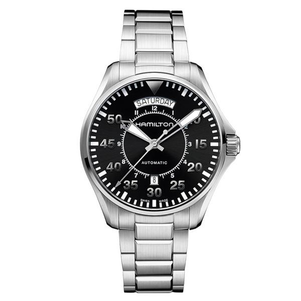 ☆正規品 Hamilton ハミルトン カーキ アビエーション PILOT DAY DATE AUTO 自動巻き メンズ腕時計 送料無料 H64615135 ラッピング無料 | KHAKI AVIATION | 01