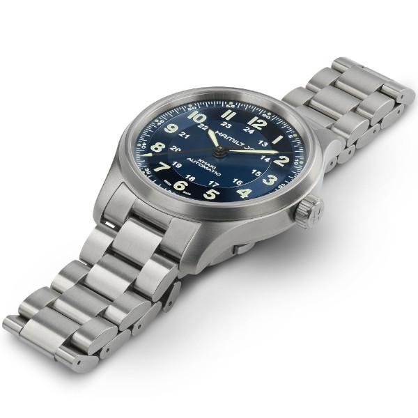 【純正ストラップ進呈/最大24回払い無金利/豪華ノベルティ】 Hamilton ハミルトン カーキ フィールド TITANIUM AUTO 自動巻き メンズ腕時計 H70545140 | KHAKI FIELD | 02