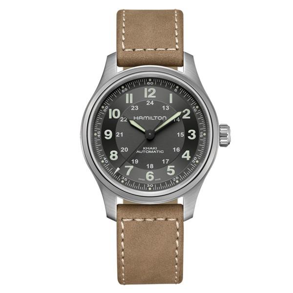 Hamilton ハミルトン カーキ メカ フィールド　純正ストラップ未使用 HAMILTON（ハミルトン） カーキフィールドメカ用 純正レザーストラップ