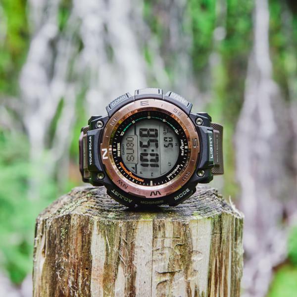 30%OFF  国内正規品 CASIO カシオ PRO TREK プロトレック Climber Line ソーラー充電システム メンズ腕時計 PRW-3400Y-5JF｜quelleheure-1｜03