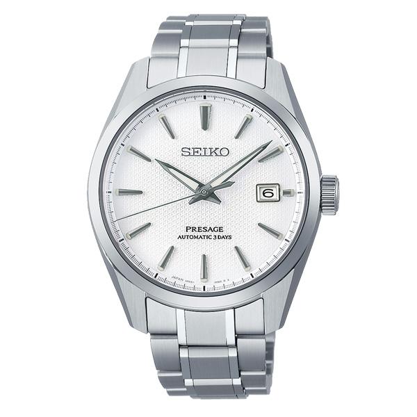 国内正規品 SEIKO セイコー プレザージュ セイコーグローバルブランドコアショップ専用モデル Sharp Edged Series 自動巻き メンズ腕時計 SARX115｜quelleheure-1｜02