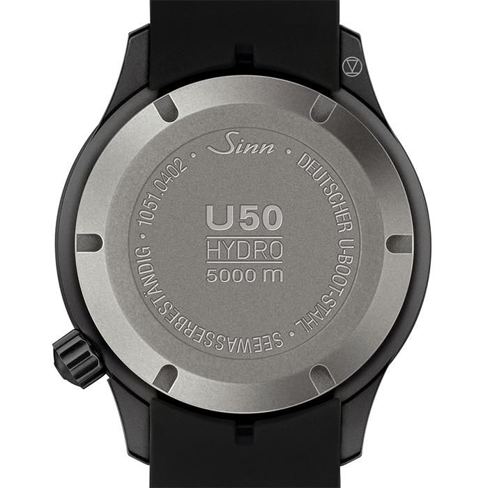 【60回払いまで無金利/純正ストラップ/ジングッズ】正規品 Sinn ジン Diving Watches  メンズ腕時計 送料無料 U50.HYDRO.S | Sinn | 04