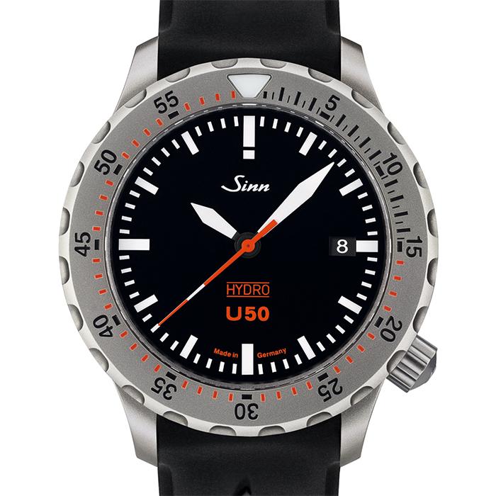 【60回払いまで無金利/純正ストラップ/ジングッズ】正規品 Sinn ジン Diving Watches  メンズ腕時計 送料無料 U50.HYDRO | Sinn | 02