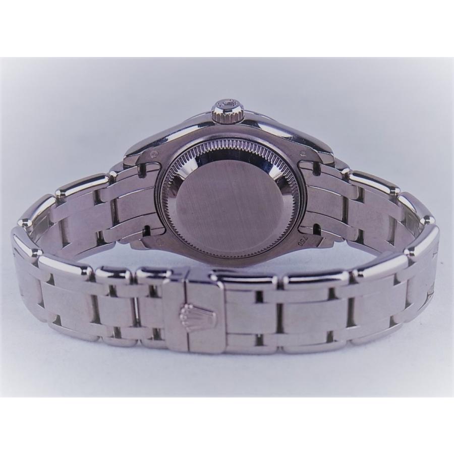 ロレックスレディデイトジャストパールマスターベゼル12PダイヤシリアルM番80319NR中古 | オイスター パーペチュアル | 03