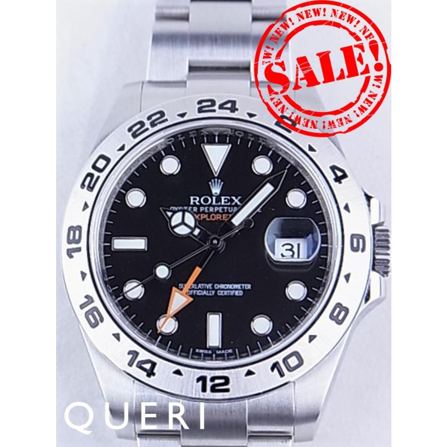 ロレックス エクスプローラーII 黒文字盤 216570を最安値販売価格に挑戦中　中古最安！ | サブマリーナー