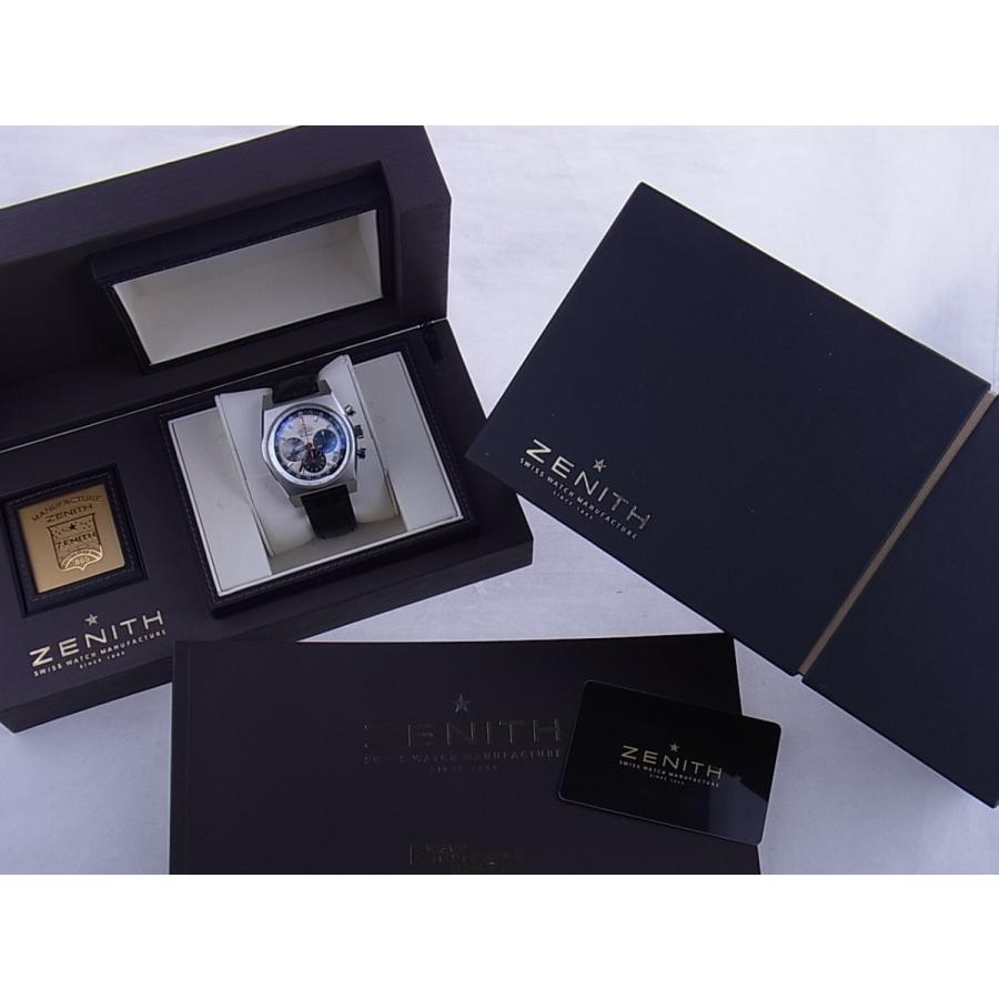 ゼニスクロノマスター1969　ニューヴィンテージ500本限定03.1969.469/01.c490　中古 | ZENITH（時計） | 04