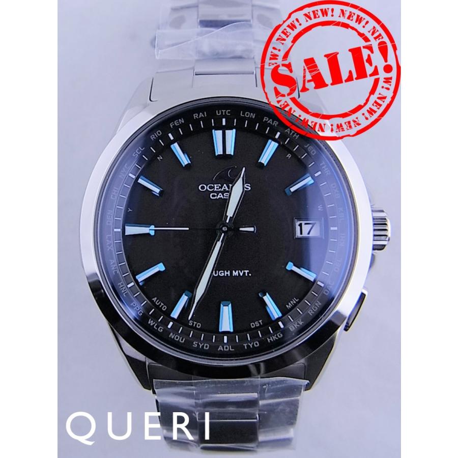 カシオオシアナスワールドタイムOCW-S100-1AJF 新品未使用 : 17b017  