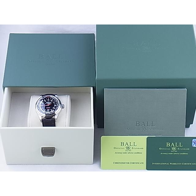 新入荷 ボールウォッチトレインマスターワールドタイマーGM2020D-LL1CJ-BK 【MYK3545701436】(127680円)